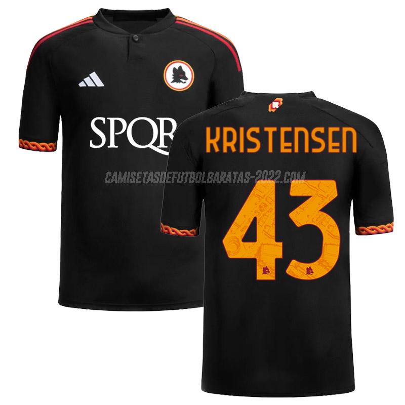 kristensen camiseta de la 3ª equipación roma 2023-24