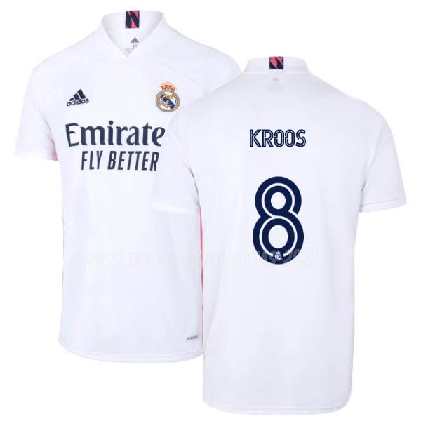 kroos camiseta de la 1ª equipación real madrid 2020-21