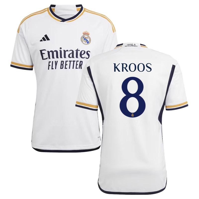 kroos camiseta de la 1ª equipación real madrid 2023-24