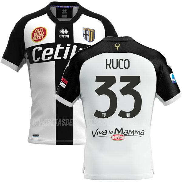kuco camiseta de la 1ª equipación parma calcio 2020-21