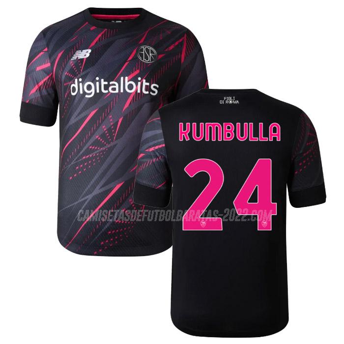 kumbulla camiseta 3ª equipación roma 2023