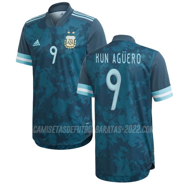 kun aguero camiseta de la 2ª equipación argentina 2020-2021