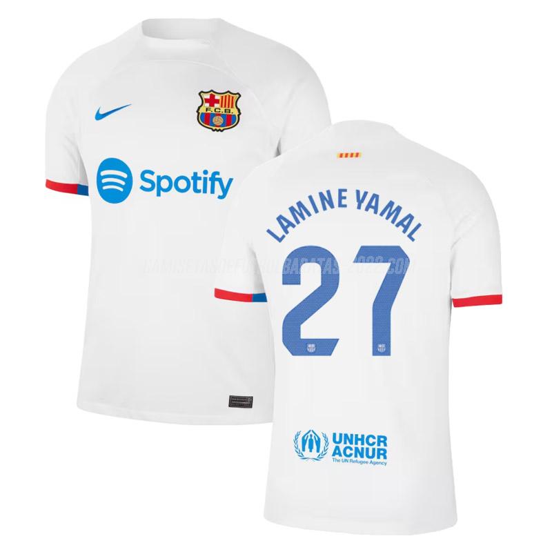 lamine yamal camiseta de la 2ª equipación barcelona 2023-24
