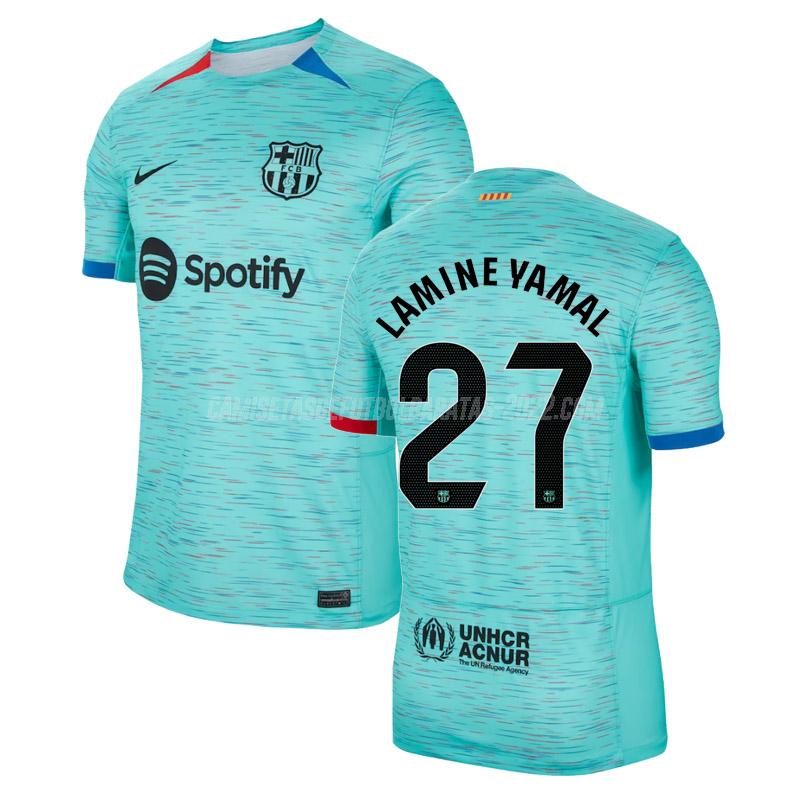 lamine yamal camiseta de la 3ª equipación barcelona 2023-24