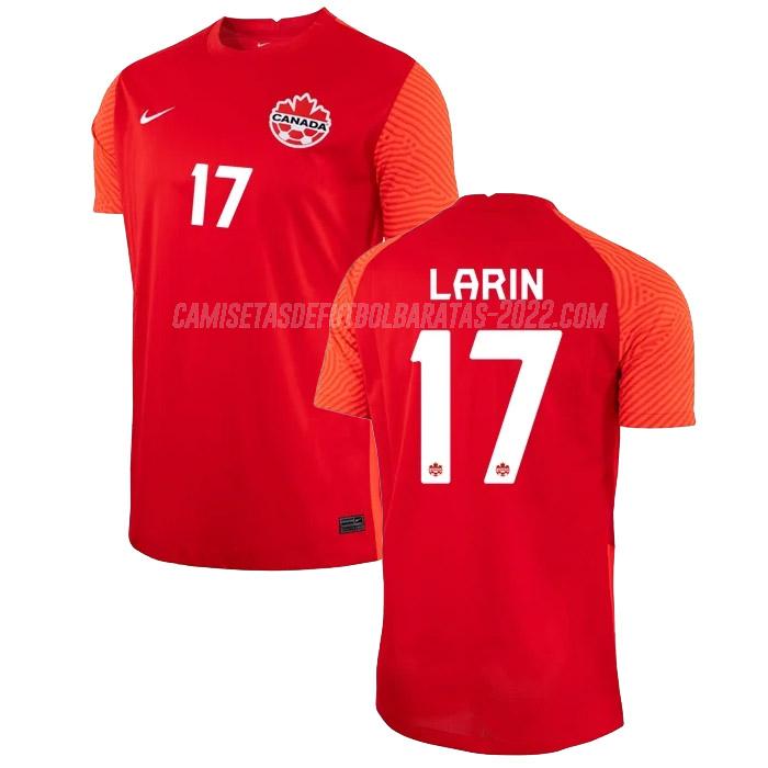 larin camiseta 1ª equipación canadá copa mundial 2022