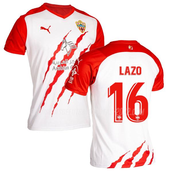 lazo camiseta de la 1ª equipación almeria 2021-22