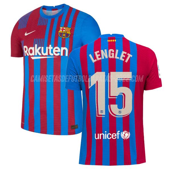 lenglet camiseta 1ª equipación barcelona 2021-22