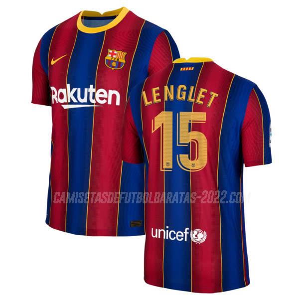 lenglet camiseta de la 1ª equipación fc barcelona 2020-21