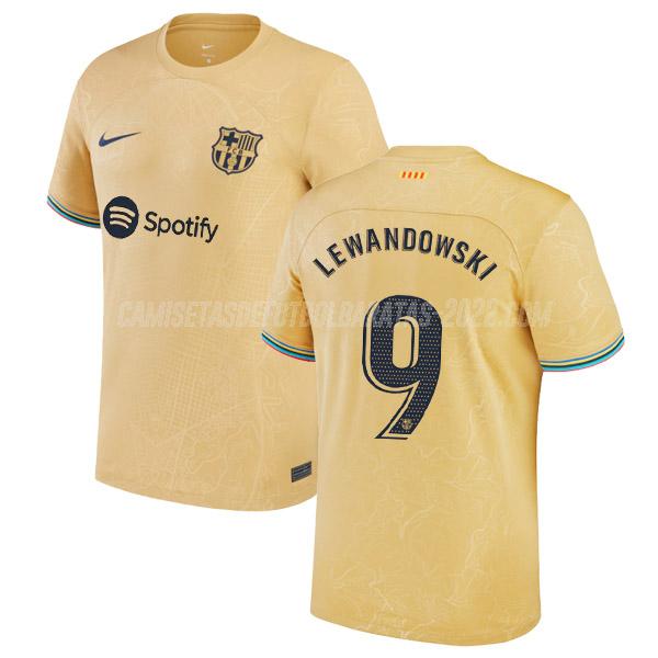 lewandowski camiseta 2ª equipación barcelona 2022-23