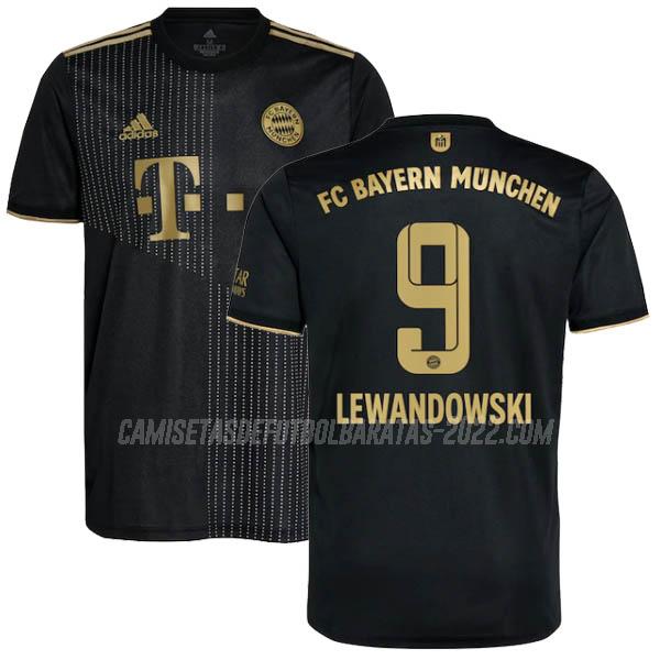 lewandowski camiseta de la 2ª equipación bayern munich 2021-22