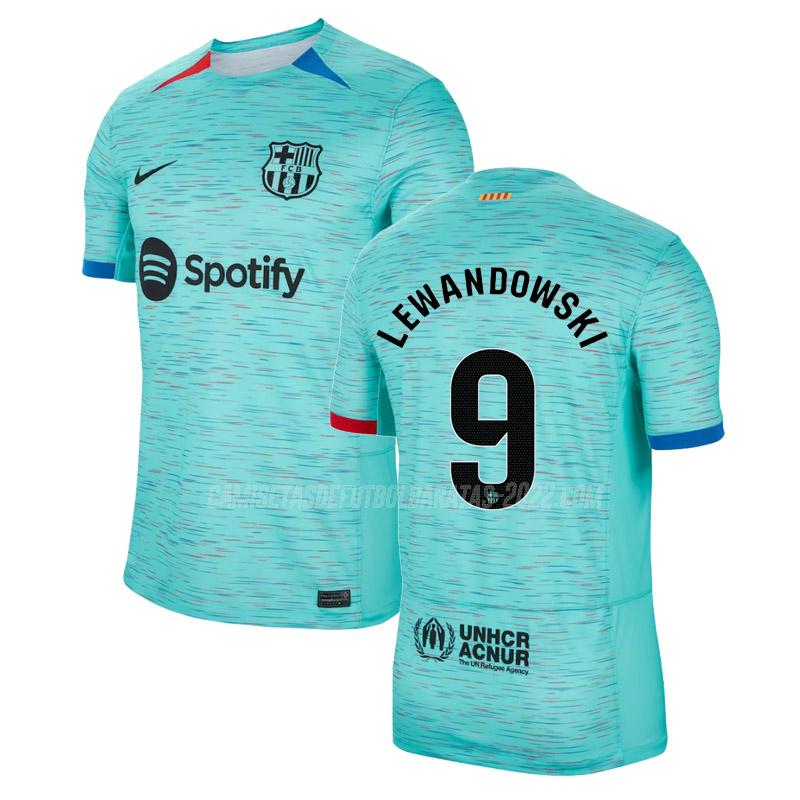 lewandowski camiseta de la 3ª equipación barcelona 2023-24