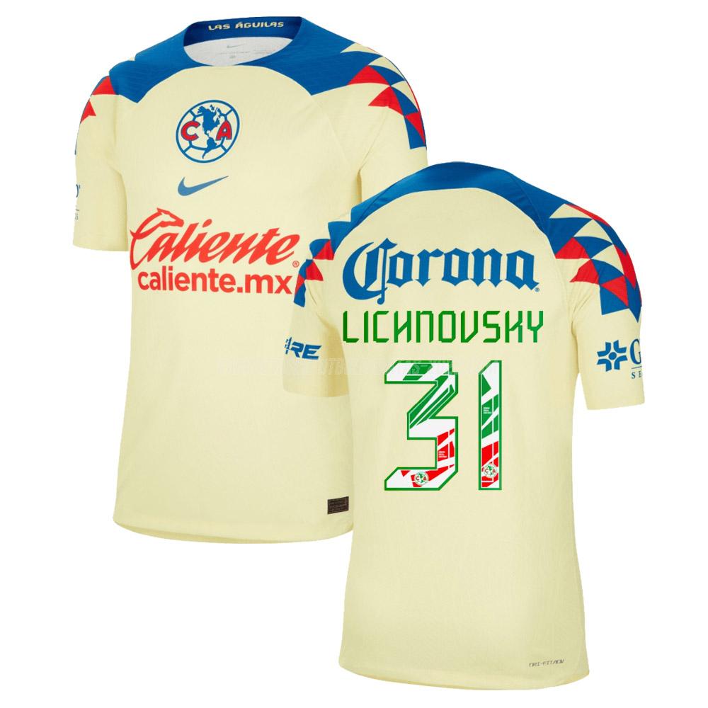 lichnovsky camiseta de la 1ª equipación club america 2023-24
