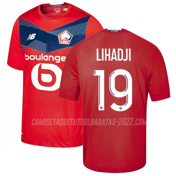 lihadji camiseta de la 1ª equipación lille 2020-21