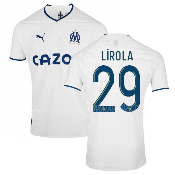 lirola camiseta 1ª equipación marseille 2022-23