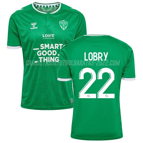 lobry camiseta 1ª equipación saint-etienne 2023