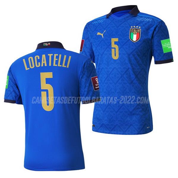 locatelli camiseta de la 1ª equipación italia 2021-22