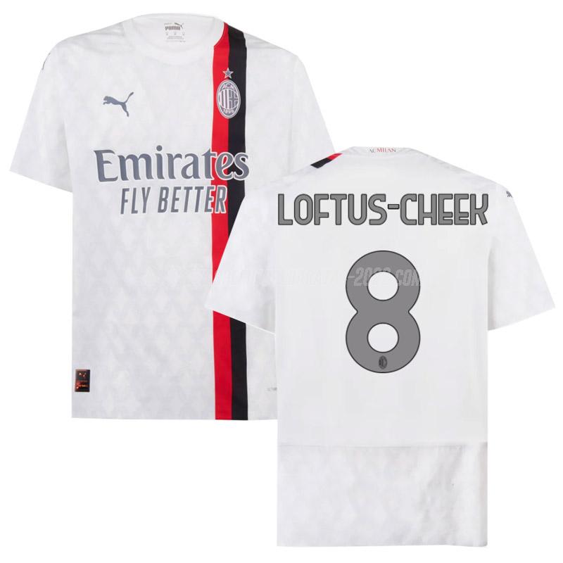 loftus-cheek camiseta de la 2ª equipación ac milan 2023-24