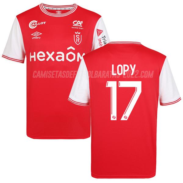 lopy camiseta 1ª equipación stade de reims 2022-23
