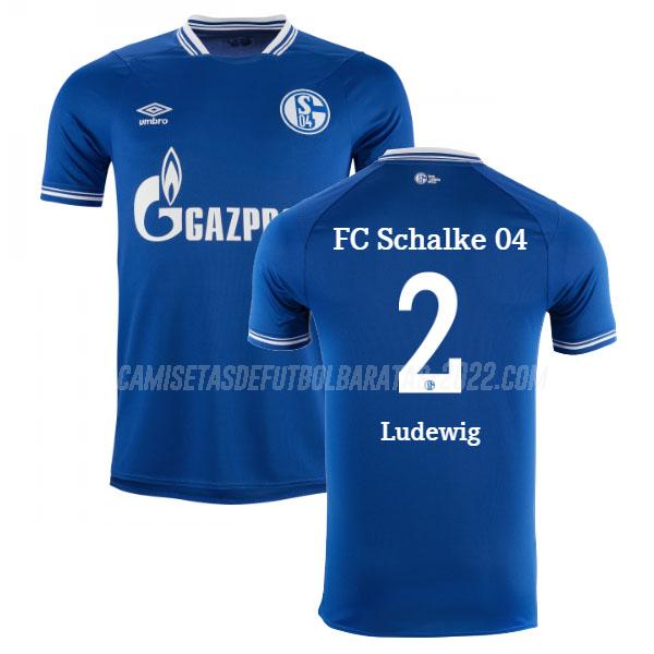 ludewig camiseta de la 1ª equipación schalke 04 2020-21