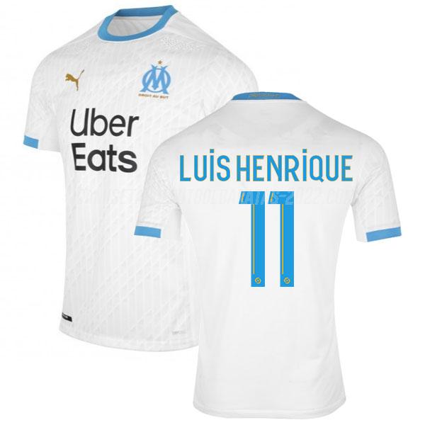 luis henrique camiseta de la 1ª equipación marseille 2020-21