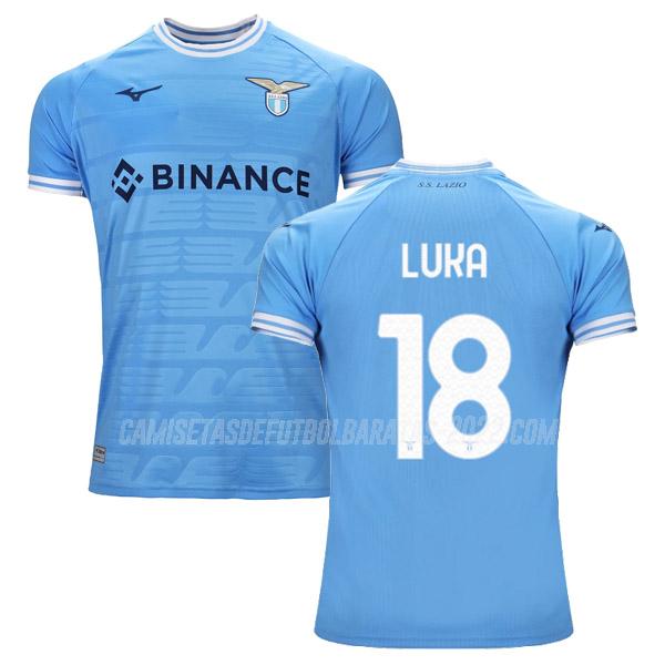 luka camiseta 1ª equipación lazio 2022-23