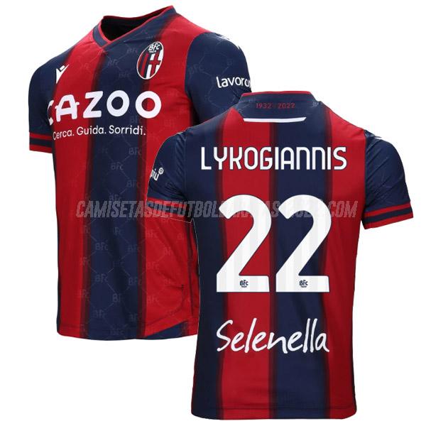lykogiannis camiseta 1ª equipación bologna 2022-23