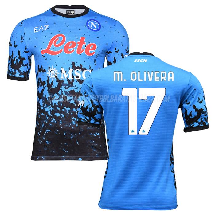 m. olivera camiseta napoli halloween 2022