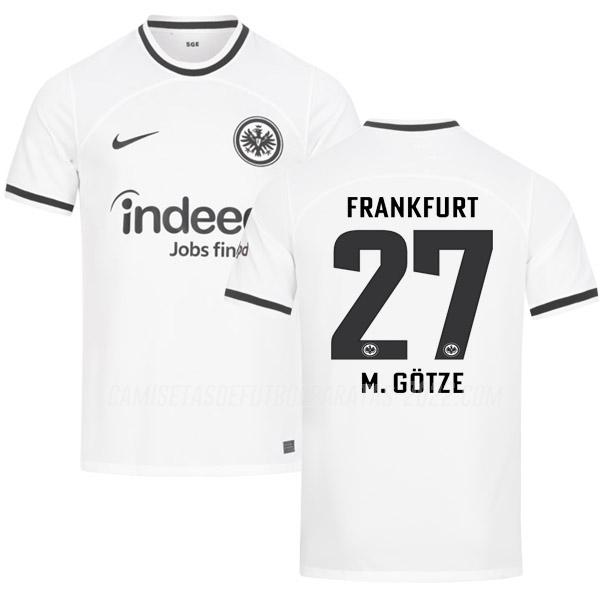 m.gotze camiseta 1ª equipación eintracht frankfurt 2022-23