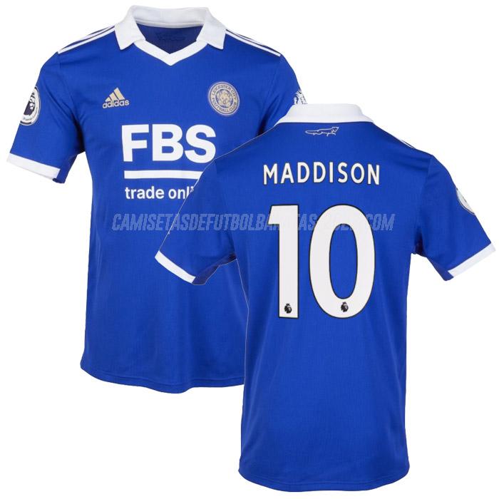 maddison camiseta 1ª equipación leicester city 2022-23