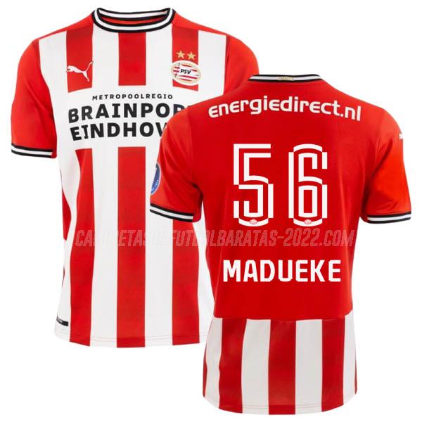 madueke camiseta de la 1ª equipación eindhoven 2020-21