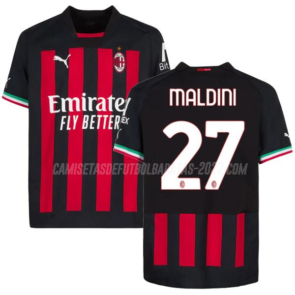 maldini camiseta 1ª equipación ac milan 2022-23