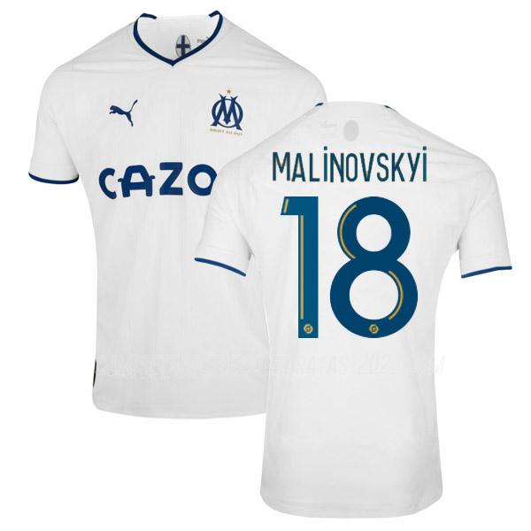 malinovskyi camiseta de la 1ª equipación marseille 2022-23
