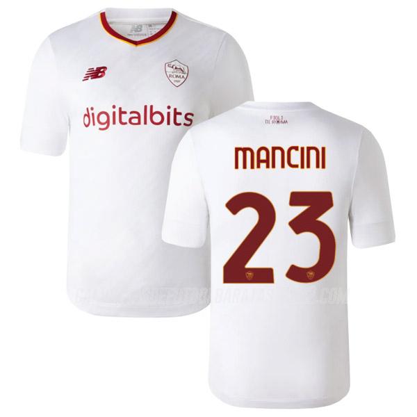 mancini camiseta 2ª equipación roma 2022-23
