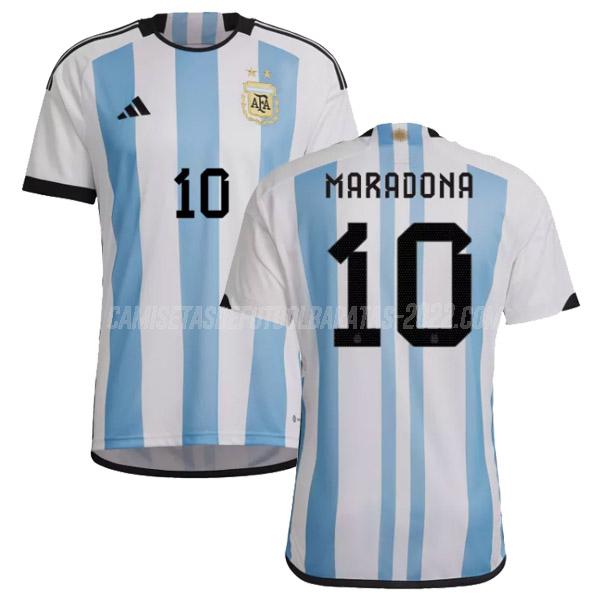maradona camiseta 1ª equipación argentina 2022