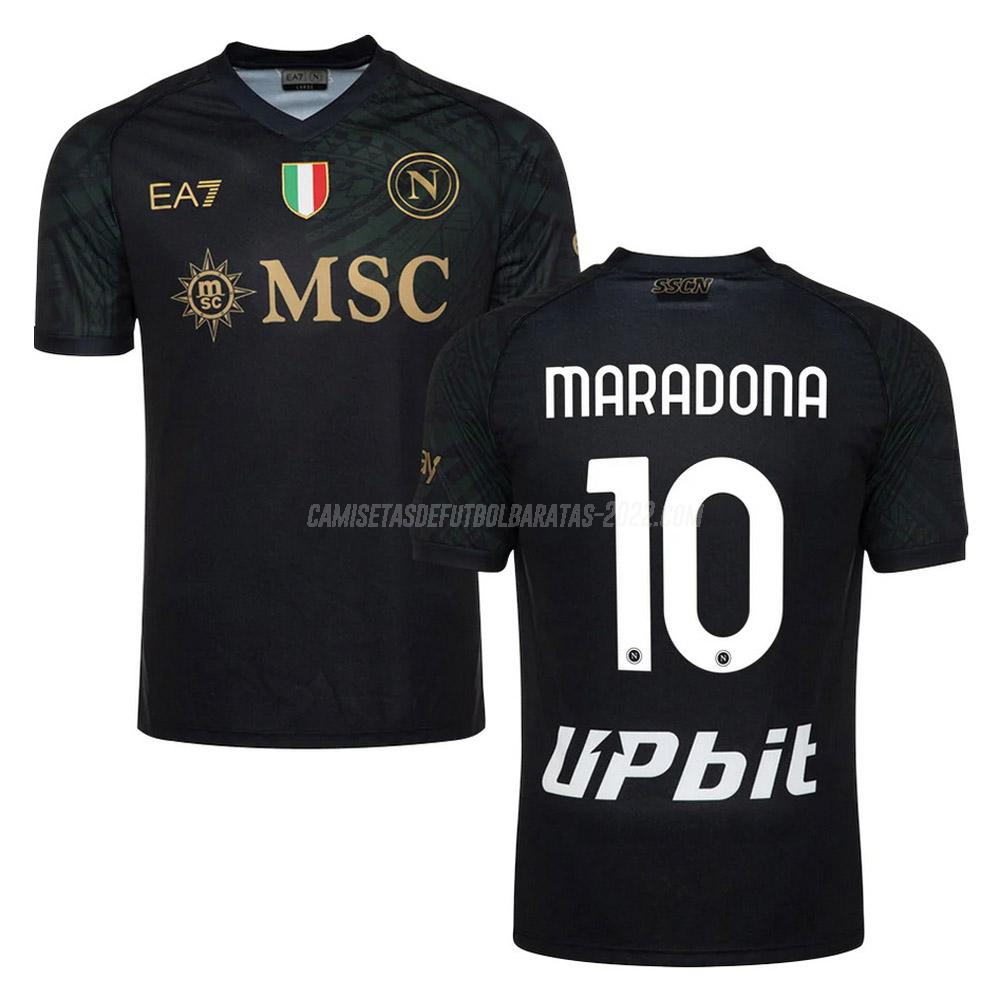 maradona camiseta de la 3ª equipación napoli 2023-24