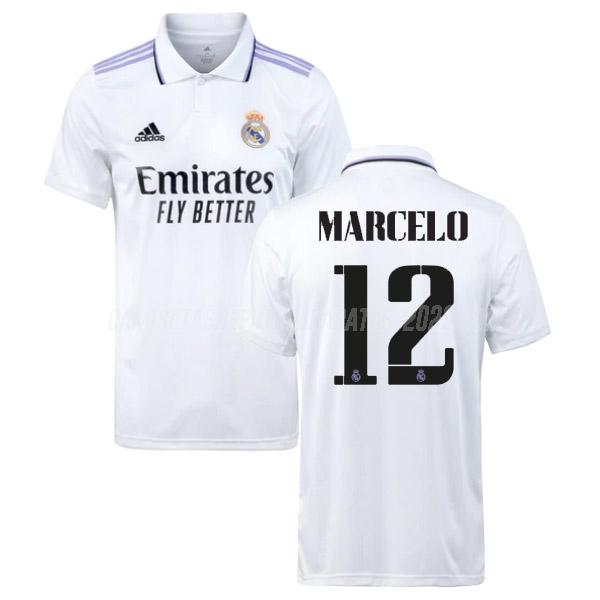 marcelo camiseta 1ª equipación real madrid 2022-23