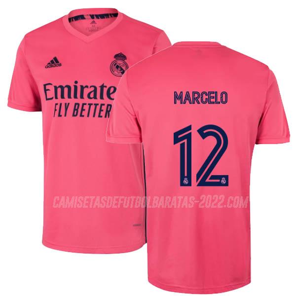 marcelo camiseta de la 2ª equipación real madrid 2020-21