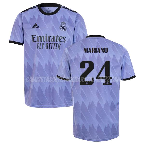 mariano camiseta 2ª equipación real madrid 2022-23