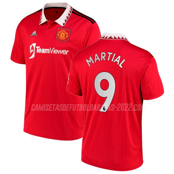 martial camiseta 1ª equipación manchester united 2022-23