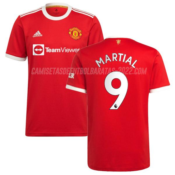 martial camiseta de la 1ª equipación manchester united 2021-22