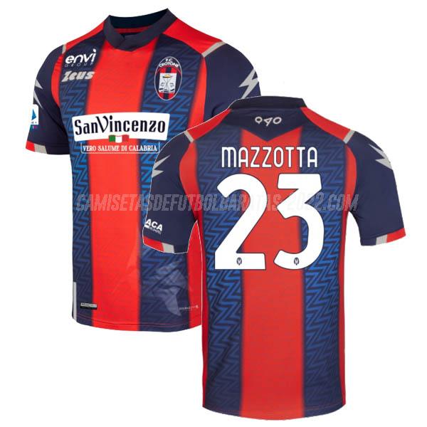 mazzotta camiseta de la 1ª equipación crotone 2020-21