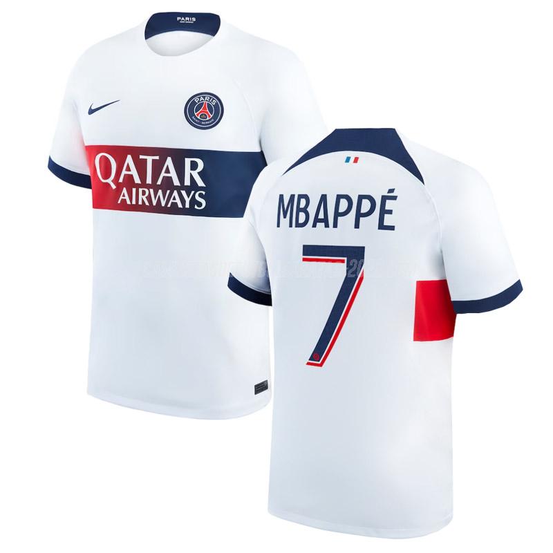 mbappe camiseta de la 2ª equipación paris saint-germain 2023-24