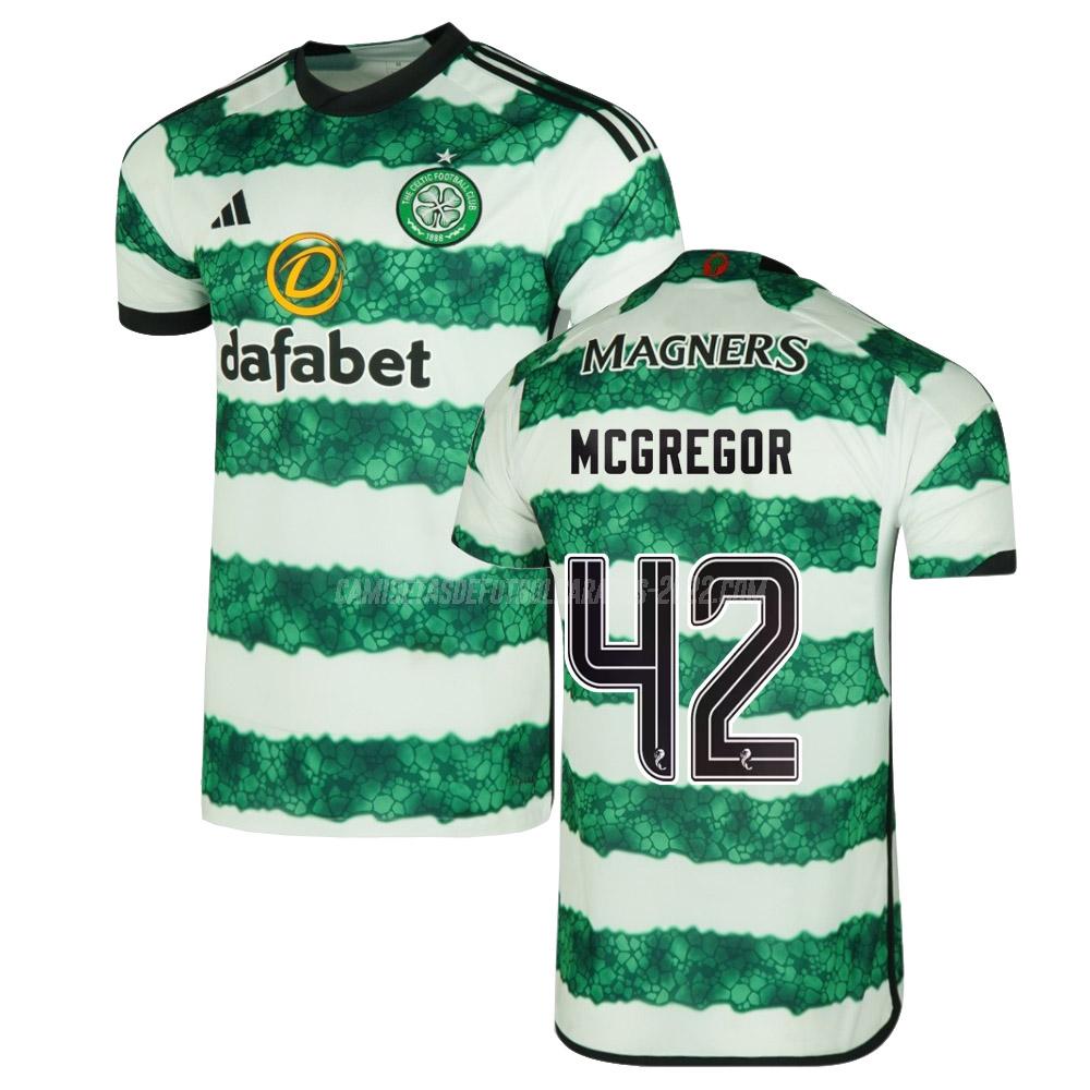 mcgregor camiseta de la 1ª equipación celtic 2023-24