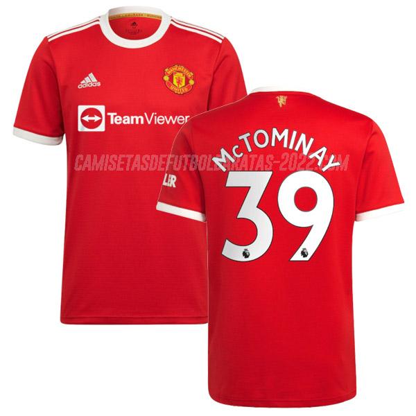 mctominay camiseta de la 1ª equipación manchester united 2021-22