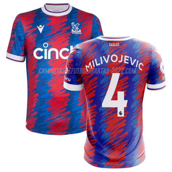 milivojevic camiseta 1ª equipación crystal palace 2022-23
