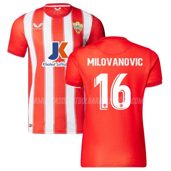 milovanovic camiseta 1ª equipación almeria 2022-23