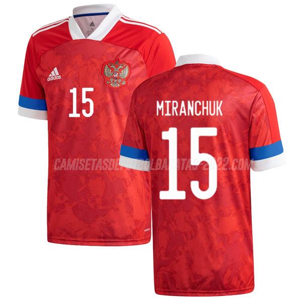 miranchuk camiseta de la 1ª equipación rusia 2020-2021