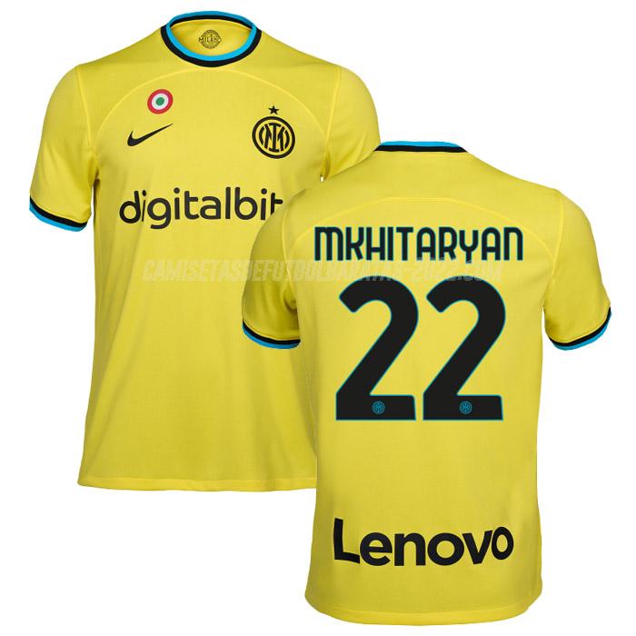 mkhitaryan camiseta 3ª equipación inter milan 2022-23