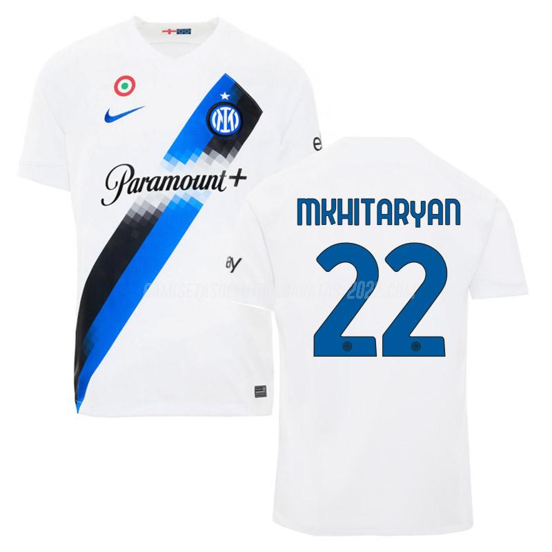 mkhitaryan camiseta de la 2ª equipación inter milan 2023-24