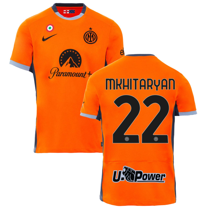 mkhitaryan camiseta de la 3ª equipación inter milan 2023-24